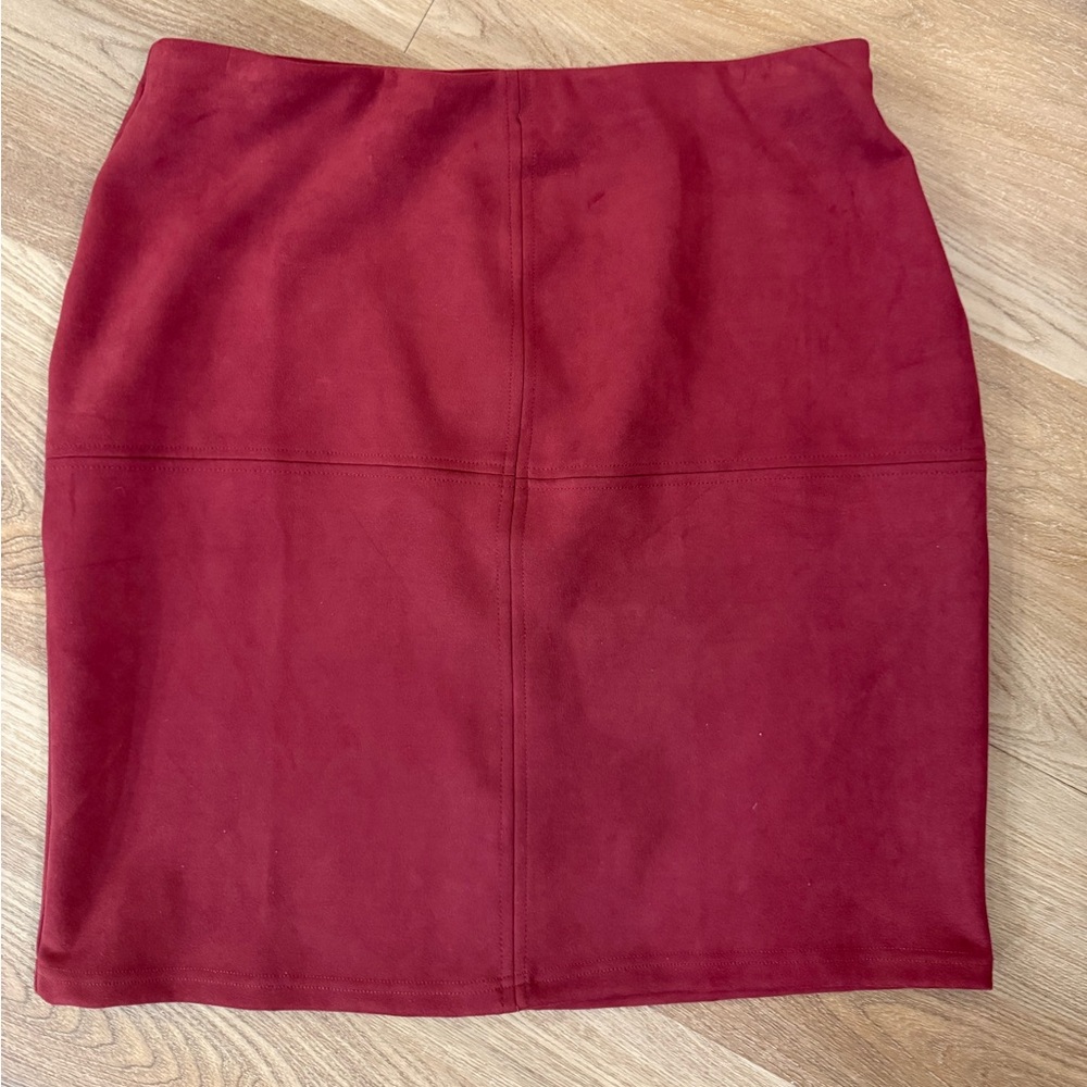 Elegant Red Skirt